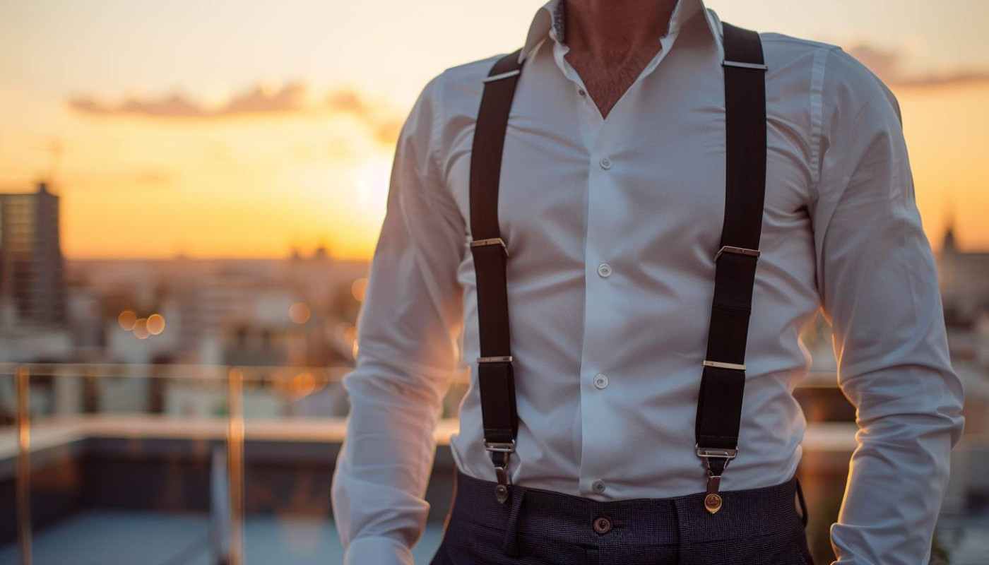 Comment les bretelles redéfinissent l'élégance masculine moderne